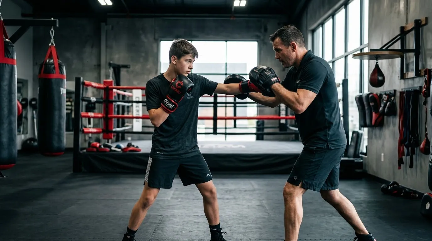 `Teen boxing classes in Richmond Hill from club training to elite development`