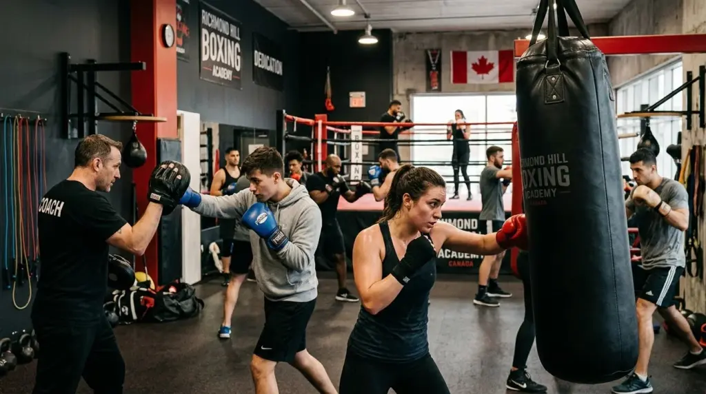 `See Cheriki Boxing Academy in action in Richmond Hill`