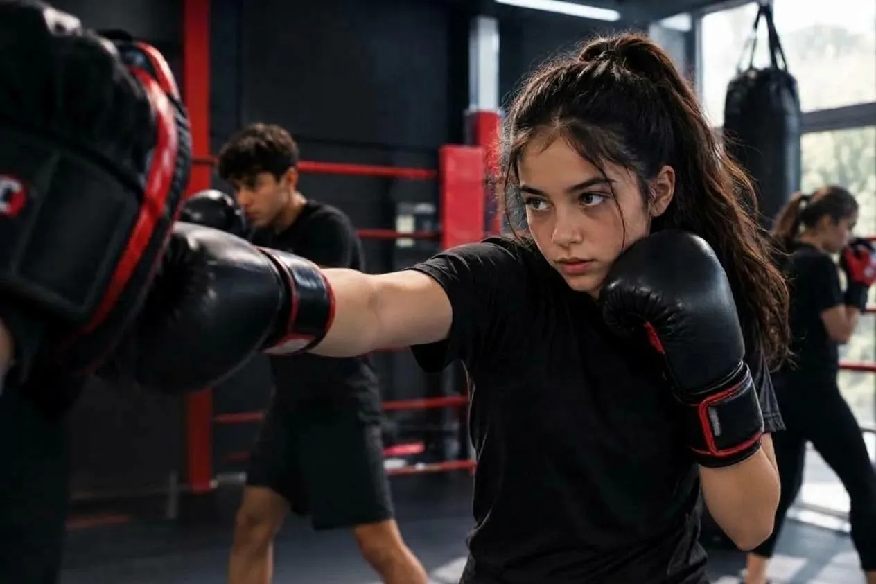 `Teen boxing classes in Richmond Hill for teens developing boxing skills and confidence`